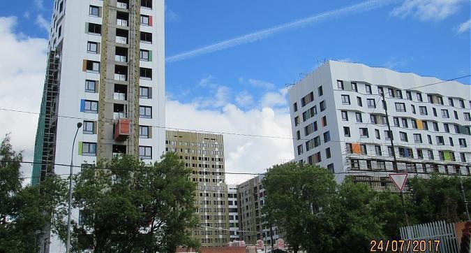 ЖК Green Park (ЖК Грин Парк) - вид с Олонецкой улицы на строительство 2-го корпуса Квартирный контроль