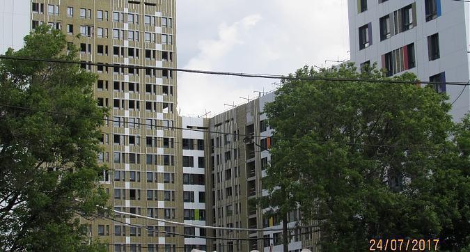 ЖК Green Park (ЖК Грин Парк) - вид с Олонецкой улицы на строительство 2-го корпуса Квартирный контроль