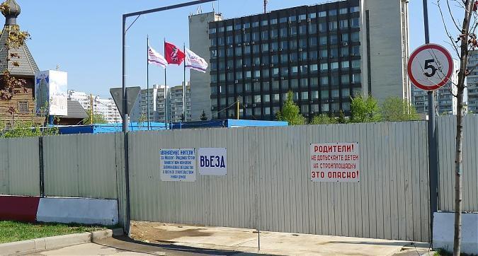 ЖК Орехово-Борисово - въезд на стройплощадку с Каширского шоссе Квартирный контроль