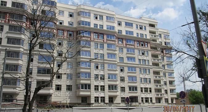 ЖК Донской Олимп - вид с 1-го Рощинского проезда на корпус А Квартирный контроль