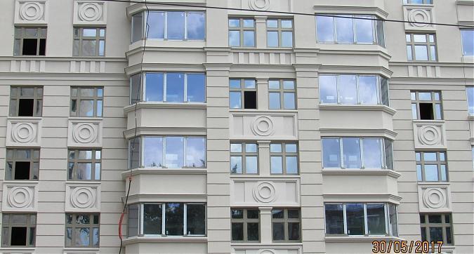 ЖК Донской Олимп - вид с 1-го Рощинского проезда на корпус А Квартирный контроль