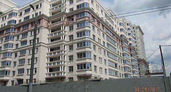 ЖК Донской Олимп - вид с 1-го Рощинского проезда на корпус А Квартирный контроль