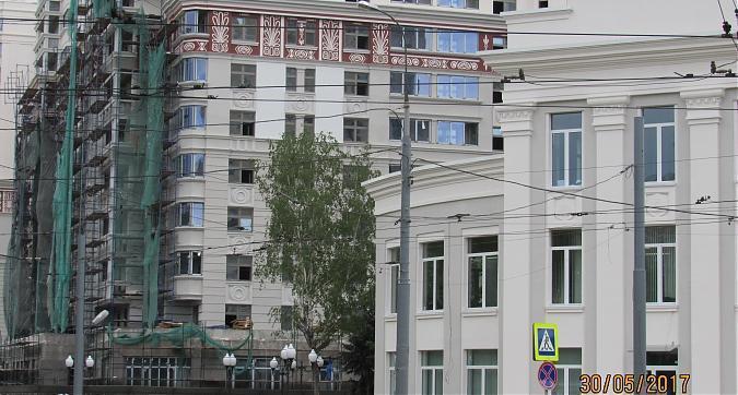 ЖК Донской Олимп - вид с 1-го Рощинского проезда на корпус А Квартирный контроль