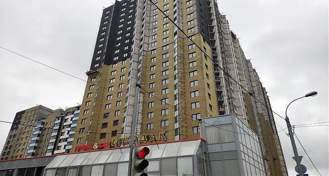ЖК Облака, вид на строительство с ул. Инициативной, фото 4 Квартирный контроль