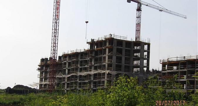 UP - квартал Скандинавский - вид на строящийся корпус 3 со стороны Осташковского шоссе Квартирный контроль