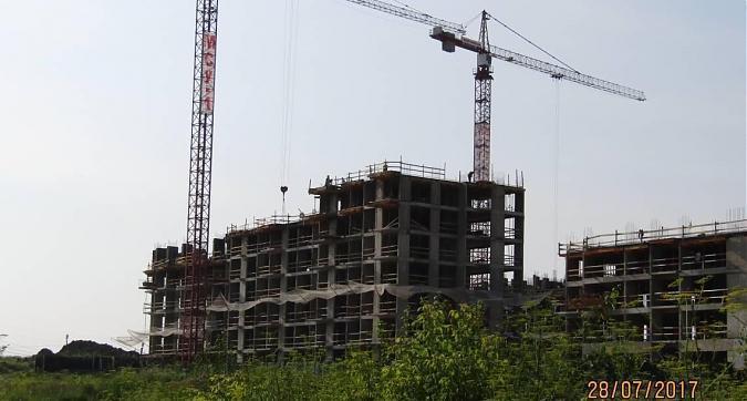 UP - квартал Скандинавский - вид на строящийся корпус 3 со стороны Осташковского шоссе Квартирный контроль