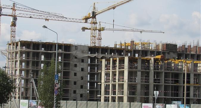 ЖК Кленовые аллеи, корпуса 8, 7, вид с Калужского шоссе, фото - 1 Квартирный контроль