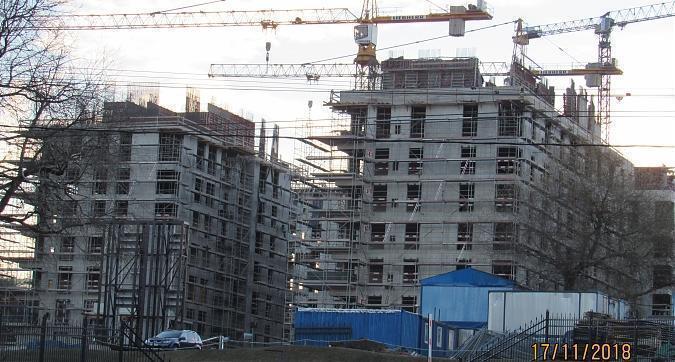 ЖК Вишневый Сад, монолитные работы, вид с Мосфильмовской улицы, фото - 3 Квартирный контроль