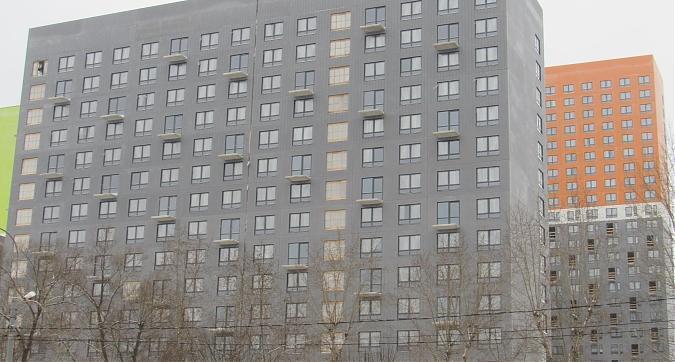 Вид с улицы Боровское шоссе на ЖК Мещерский лес Квартирный контроль