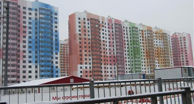 ЖК Мой адрес на Дмитровском 169 - вид на комплекс со стороны Дмитровского шоссе Квартирный контроль