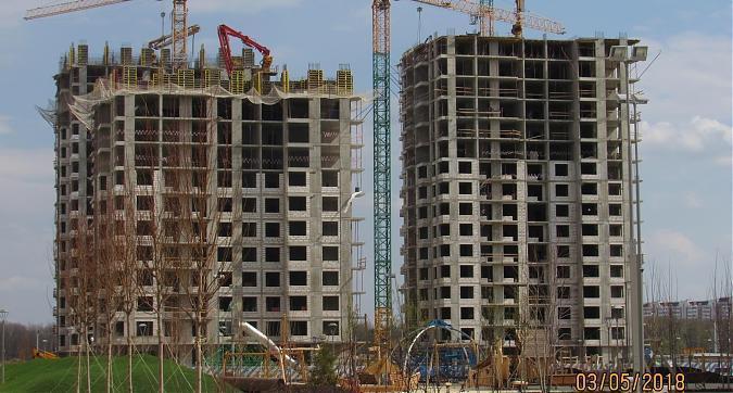 ЖК Первый Московский, 28-й и 29-й корпуса, монолитные работы - вид с улицы Атласова, фото 3 Квартирный контроль