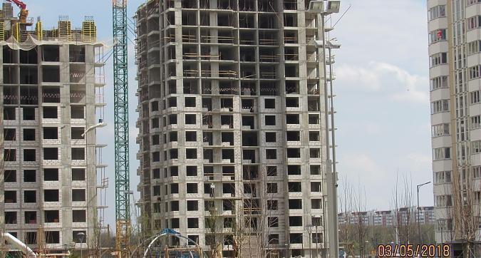 ЖК Первый Московский,  29-й корпус, монолитные работы - вид с улицы Атласова Квартирный контроль