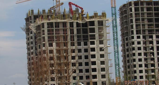 ЖК Первый Московский,  30-й корпус, монолитные работы - вид с улицы Атласова Квартирный контроль