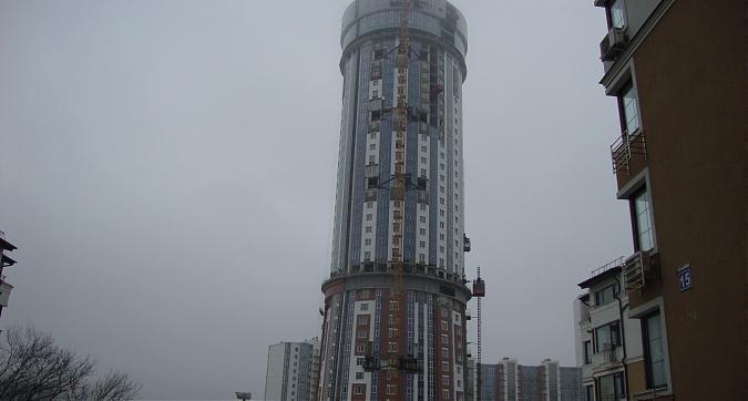 ЖК Маяк, корпус 5, фасадные работы, вид с ул. Юннатов, фото -2 Квартирный контроль