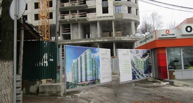 Мкрн Кварта - въезд на стройку Квартирный контроль