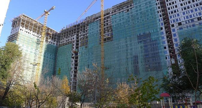 Вид дома со двора в ЖК Маршала Захарова 7 Квартирный контроль