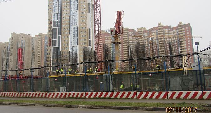 ЖК Квартал 38А, корпус 2 - монолитные работы, вид с улицы Эльдара Рязанова, фото 4 Квартирный контроль