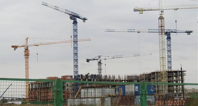 ЖК Лайково - вид на строящиеся корпуса 17 и 19 с северной стороны Квартирный контроль
