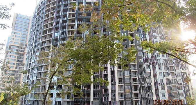 ЖК VAVILOVE (Вавилова, 69А), фасадные работы - вид со стороны улицы Вавилова, фото 3 Квартирный контроль