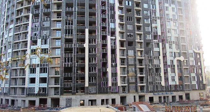 ЖК VAVILOVE (Вавилова, 69А), фасадные работы - вид со стороны улицы Вавилова, фото 8 Квартирный контроль