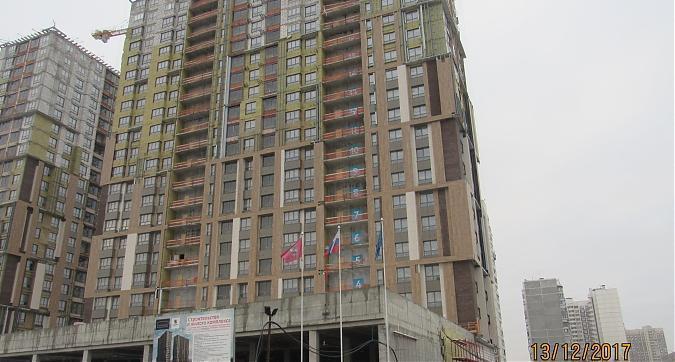 ЖК Пикассо - фасадные работы, вид с Мичуринского проспекта, фото 2 Квартирный контроль