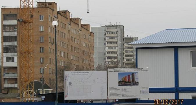 ЖК Тетрис - вид на строительную площадку со стороны Волоколамского шоссе Квартирный контроль