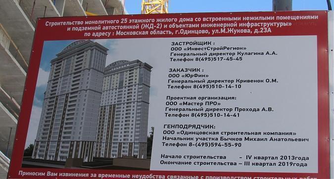 ЖК Центральный, г. Одинцово, паспорт объекта, фото -2  Квартирный контроль
