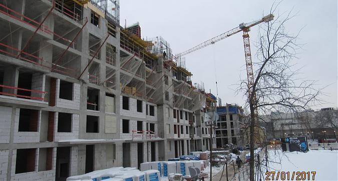 Вид с Рязанского проспекта на жилой комплекс SREDA (СРЕДА) Квартирный контроль