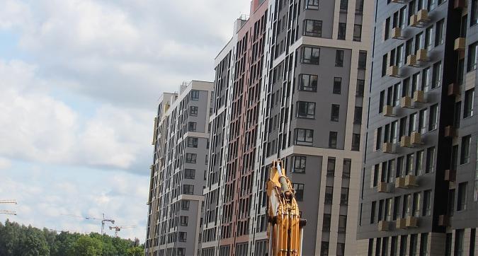 ЖК Скандинавия А101, общий вид на корпуса 13.1, 12.1, 9.2, вид со Скандинавского бульвара, фото - 6 Квартирный контроль