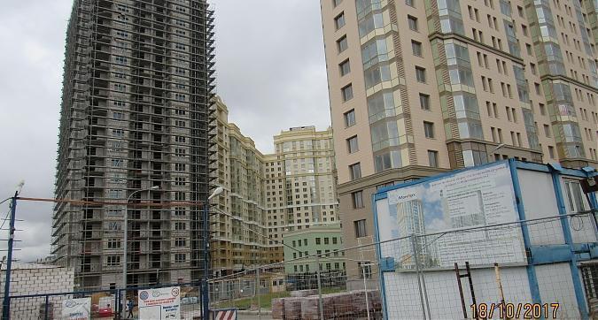 ЖК Мосфильмовский - вид на строительство 13-го корпуса с Мосфильмовской улицы, фото 7 Квартирный контроль