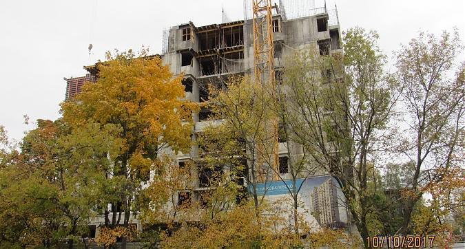 ЖК Софьин-дом. Лидер на Дмитровском, монолитные работы на уровне 8-го этажа - вид с улицы Софьи Ковалевской, фото 3 Квартирный контроль