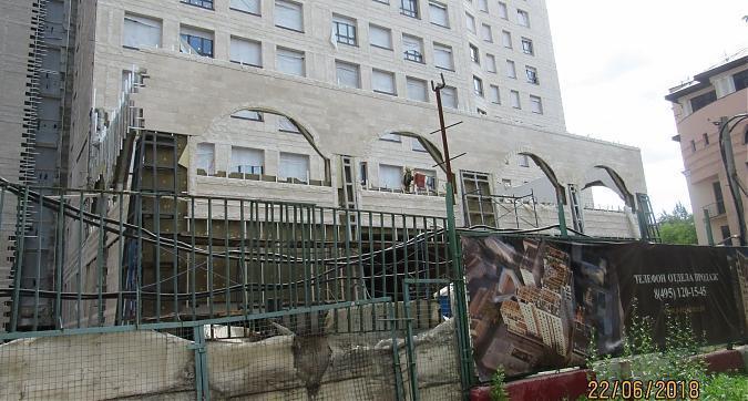 ЖК Резиденции Замоскворечье, фасадные работы - вид с Большого Строченовского переулка, фото 6 Квартирный контроль