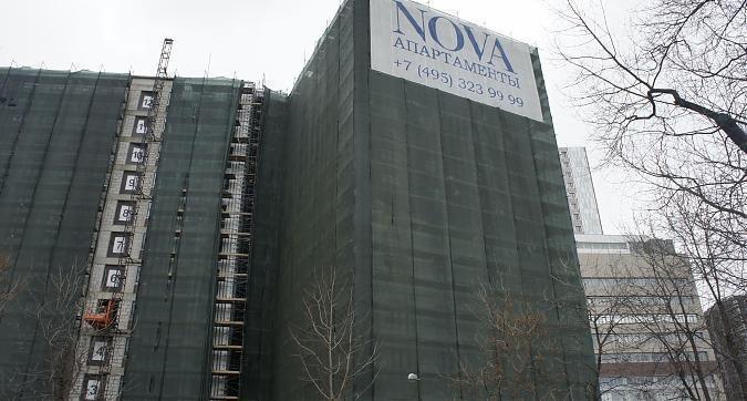 ЖК NOVA Алексеевская, вид с Новоалексеевской ул., фото 1 Квартирный контроль