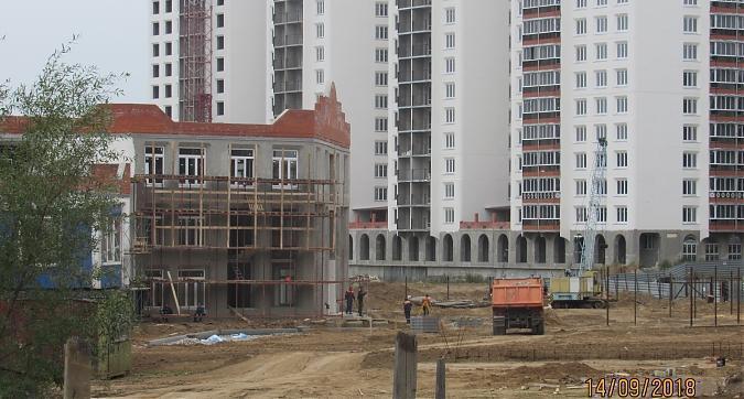 ЖК "Лесные озера" (К-2), монолитные работы, вид с ул. Угресшкая, фото -  Квартирный контроль