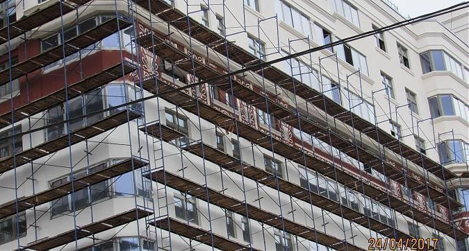 ЖК Донской Олимп - вид с 1-го Рощинского проезда на корпус А Квартирный контроль