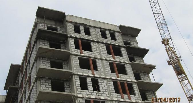 ЖК Дом у реки - вид на строящийся комплекс с западной стороны Квартирный контроль