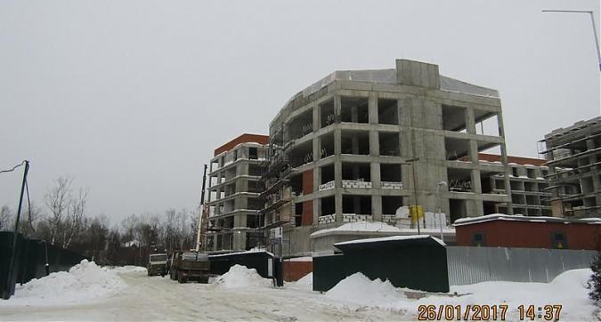 ЖК Опалиха Village - вид на корпус 5 с южной стороны Квартирный контроль