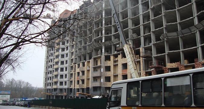 ЖК на Ленинском проспекте, корпус 5, монолитные работы, вид с Ленинского проспекта, фото -7 Квартирный контроль