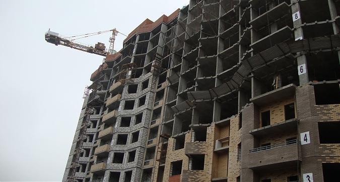 ЖК на Ленинском проспекте, корпус 5, монолитные работы, вид с Ленинского проспекта, фото -9 Квартирный контроль