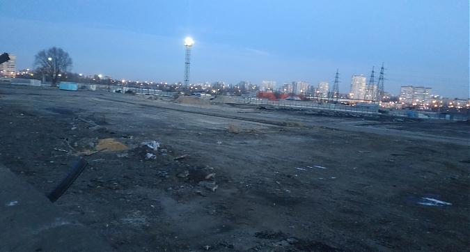 ЖК Nagatino I-Land (Нагатино Ай Ленд, Централ Парк), планируемое место строительства, вид с проектируемого пр-да 7024, фото - 4 Квартирный контроль