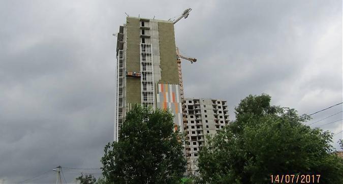 ЖК Андреевка - вид на строящийся корпус 1 со стороны Староандреевской улицы Квартирный контроль