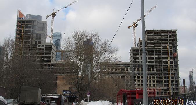 ЖК CITY PARK (Сити парк), монолитные работы - вид с Мантулинской улицы Квартирный контроль