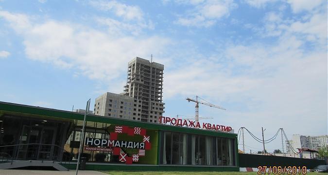 ЖК Нормандия - вид с Тайнинской улицы, фото 1 Квартирный контроль