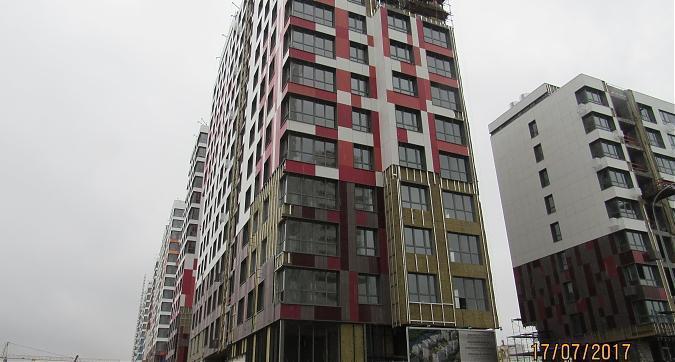 ЖК Ривер парк - вид с Нагатинского затона Квартирный контроль