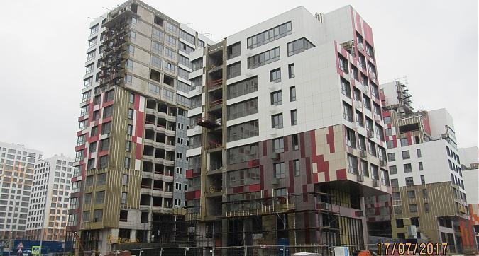 ЖК Ривер парк - вид с Нагатинского затона Квартирный контроль