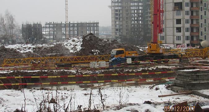 ЖК Москва А101, 21-й корпус, котлованные работы - вид с улицы Липовый Парк, фото 1 Квартирный контроль