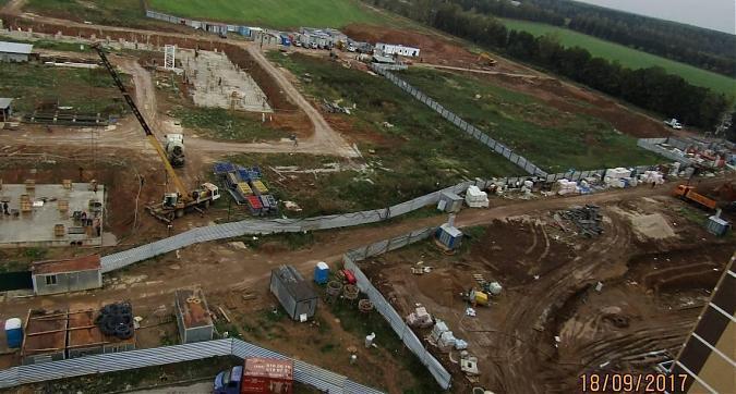 ЖК Новое Пушкино - вид на строительную площадку Квартирный контроль