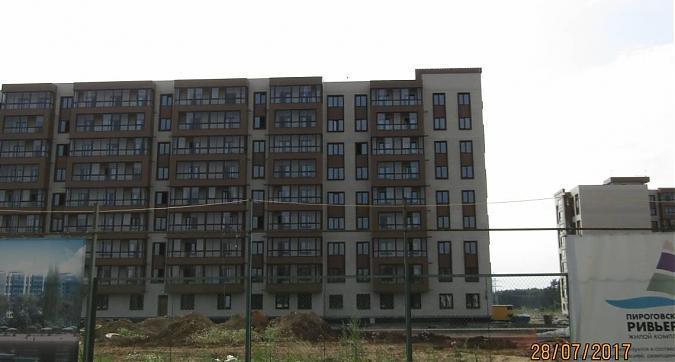 ЖК Пироговская ривьера - вид на корпус 18 со стороны Осташковского шоссе Квартирный контроль