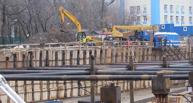 ЖК NOVA Алексеевская (Нова Алексеевская) - котлованные работы, вид со Староалексеевской улицы, фото 5 Квартирный контроль