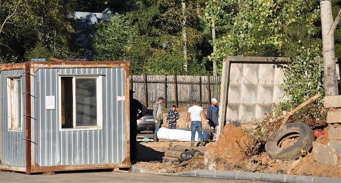 ЖК Серебрица, подготовка территории для строительства, вид с ул. Опалиха, фото - 7 Квартирный контроль